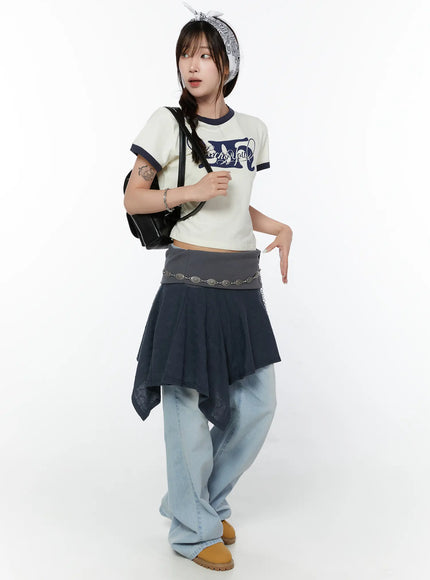 folded-button-flare-mini-skirt-cy515