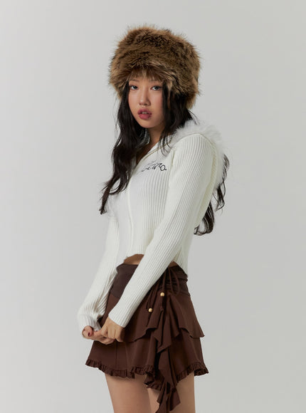 zip-up-lettering-hooded-crop-knit-top-cd314