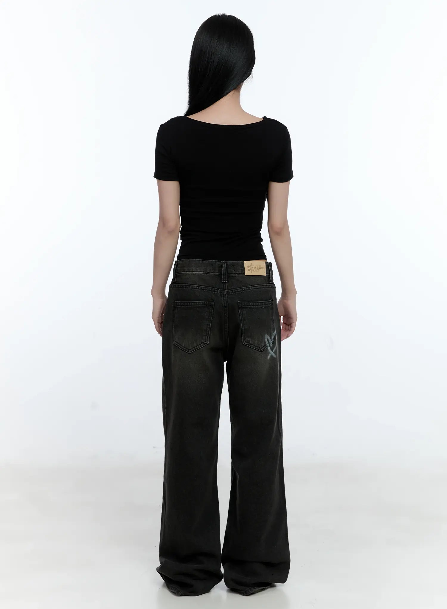 eunhee-wide-leg-flare-denim-jeans-cl530