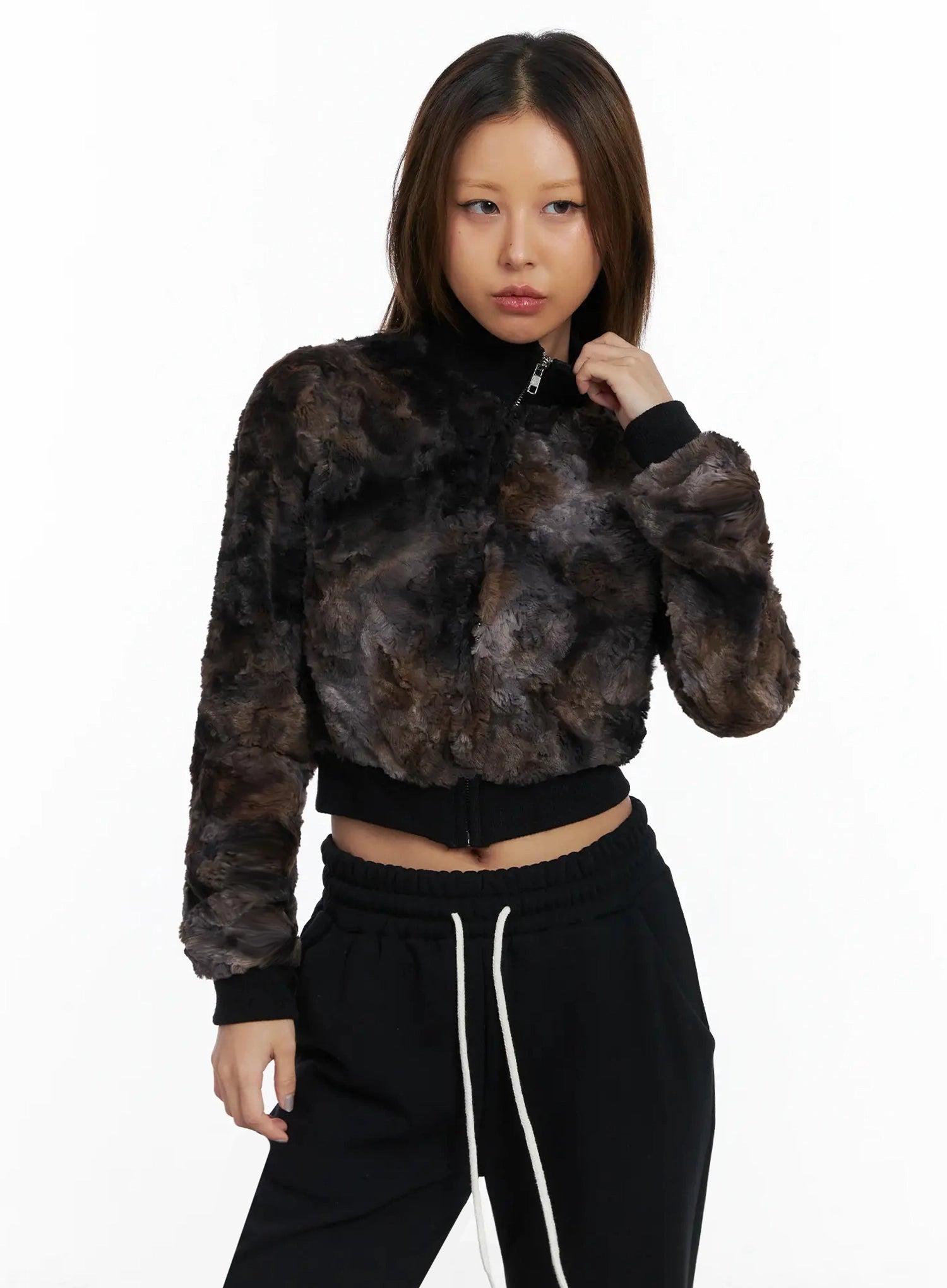 multi-color-faux-fur-zip-up-jacket-id503