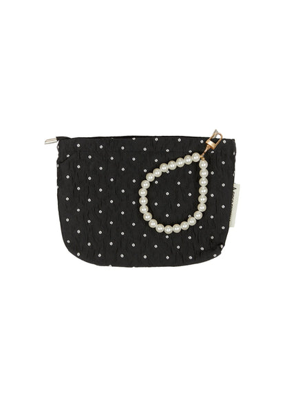 polka-dot-pearl-strap-makeup-pouch-iu419