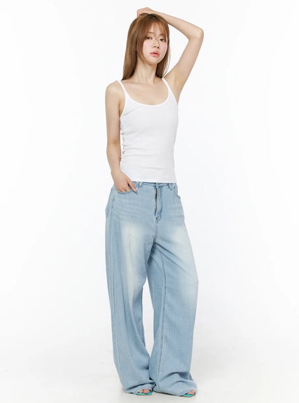 ribbed-u-neck-simple-top-iu515