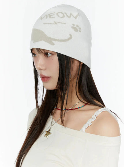 meow-print-two-way-beanie-iu518