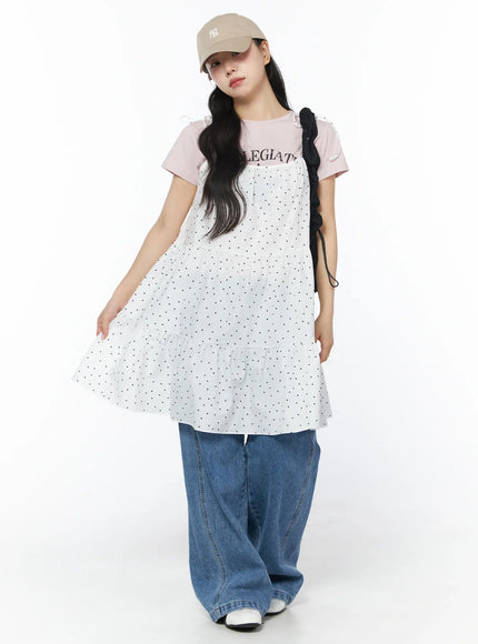 tiered-polka-dot-mini-dress-cd805
