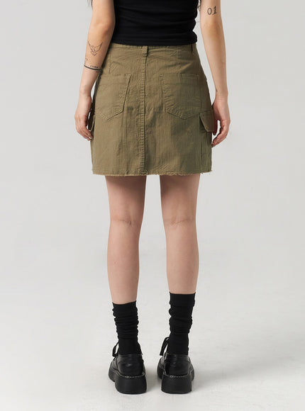 cargo-mini-skirt-cl312