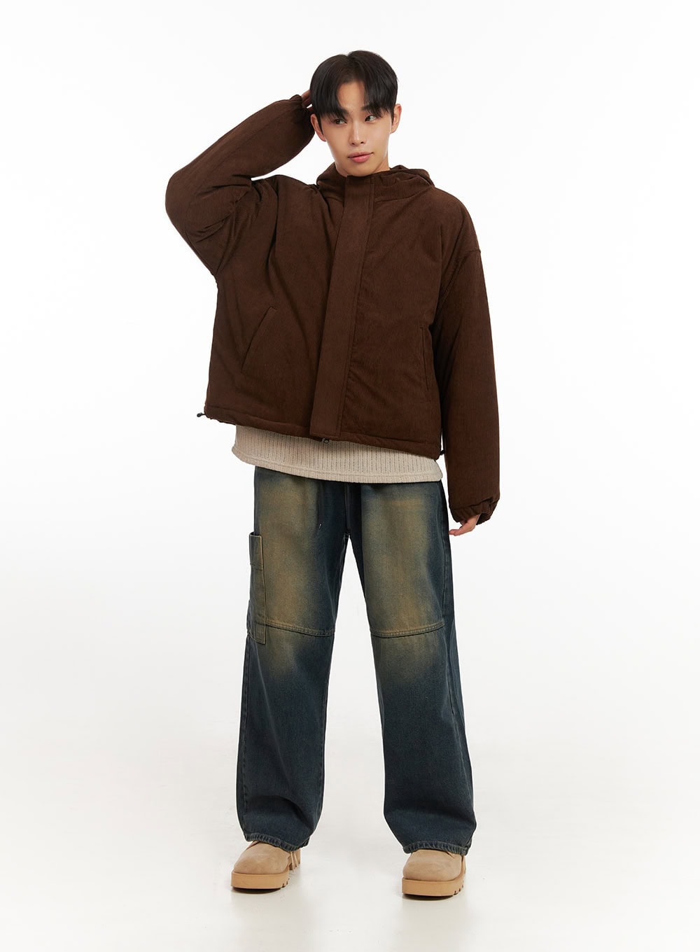 mens-corduroy-hooded-jacket-id406