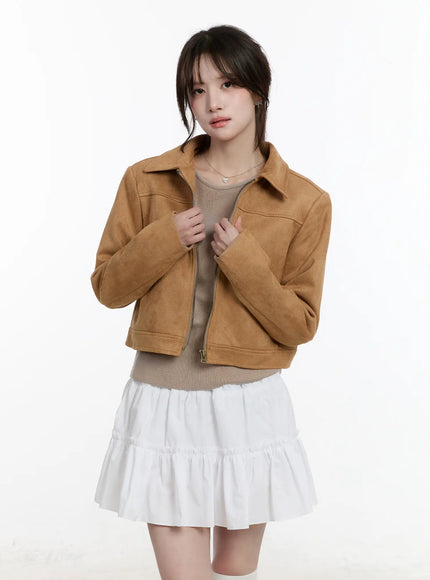 chic-suede-zip-up-jacket-cm505