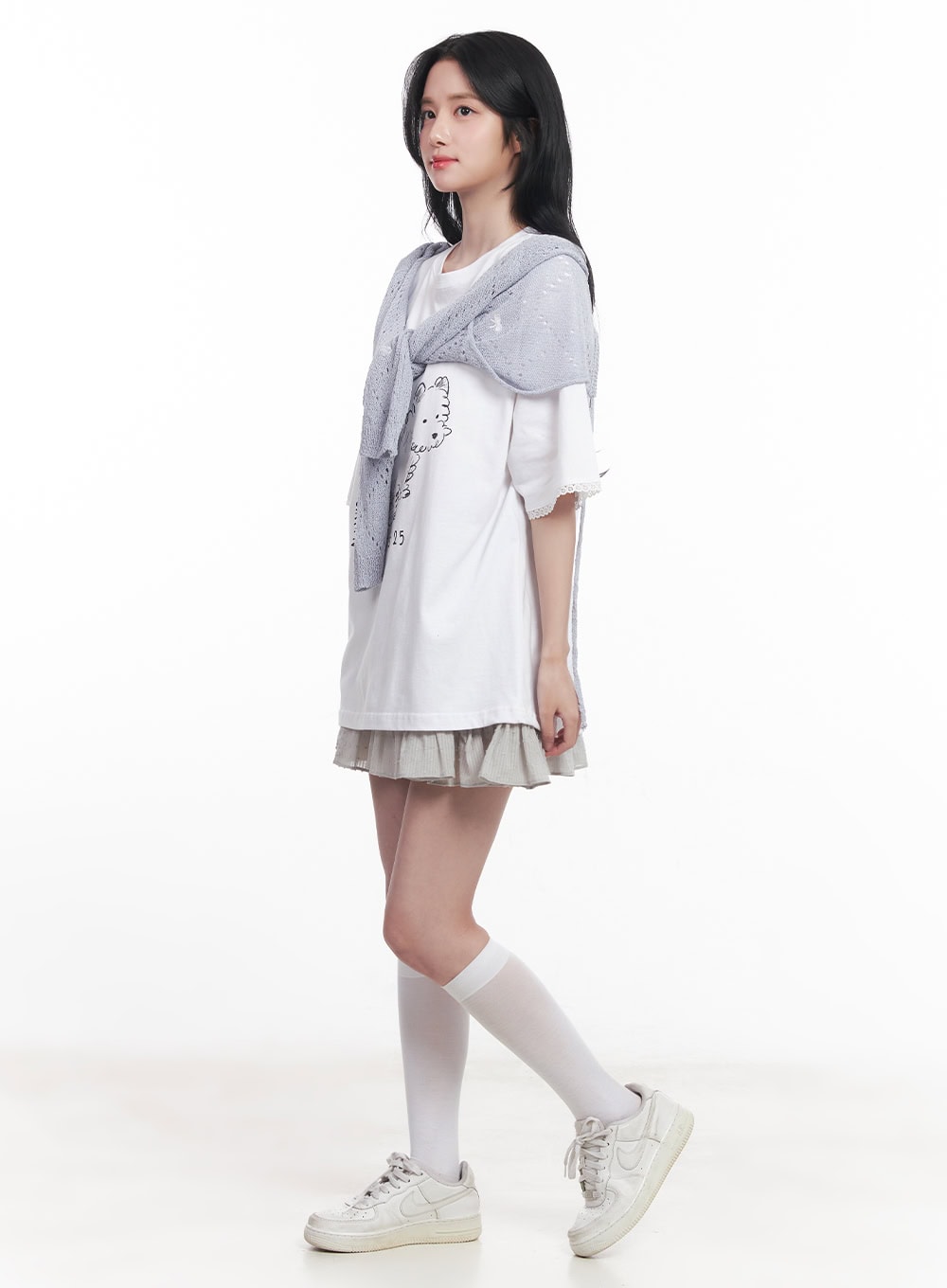 frill-lace-flare-mini-skirt-cy526