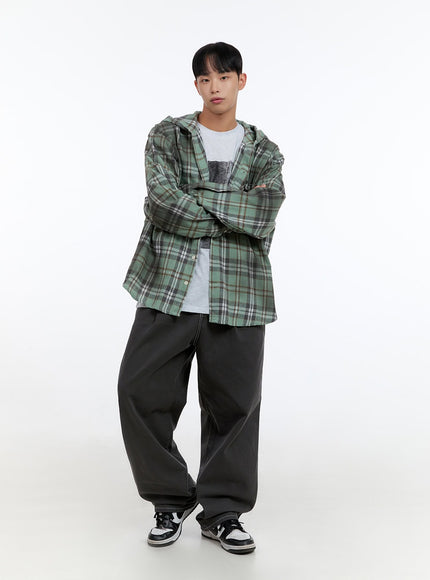 mens-oversize-checkered-cotton-hooded-shirt-is413