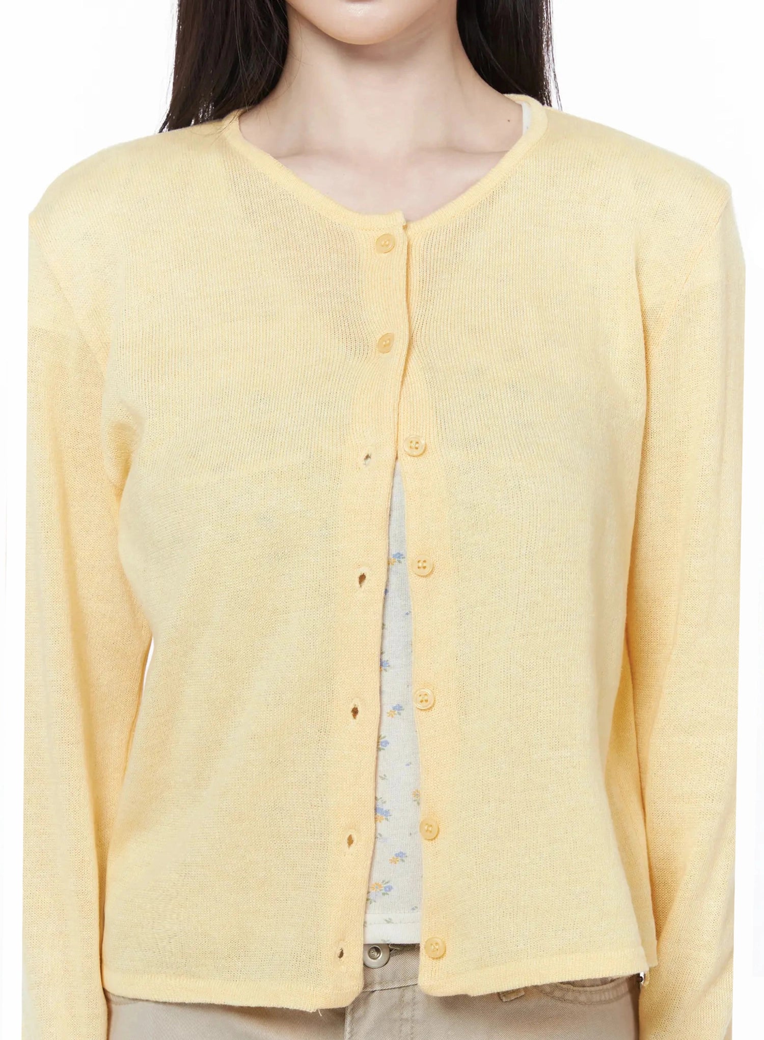 linen-round-neck-cardigan-iu512