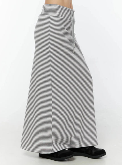striped-drawstring-maxi-skirt-iu522