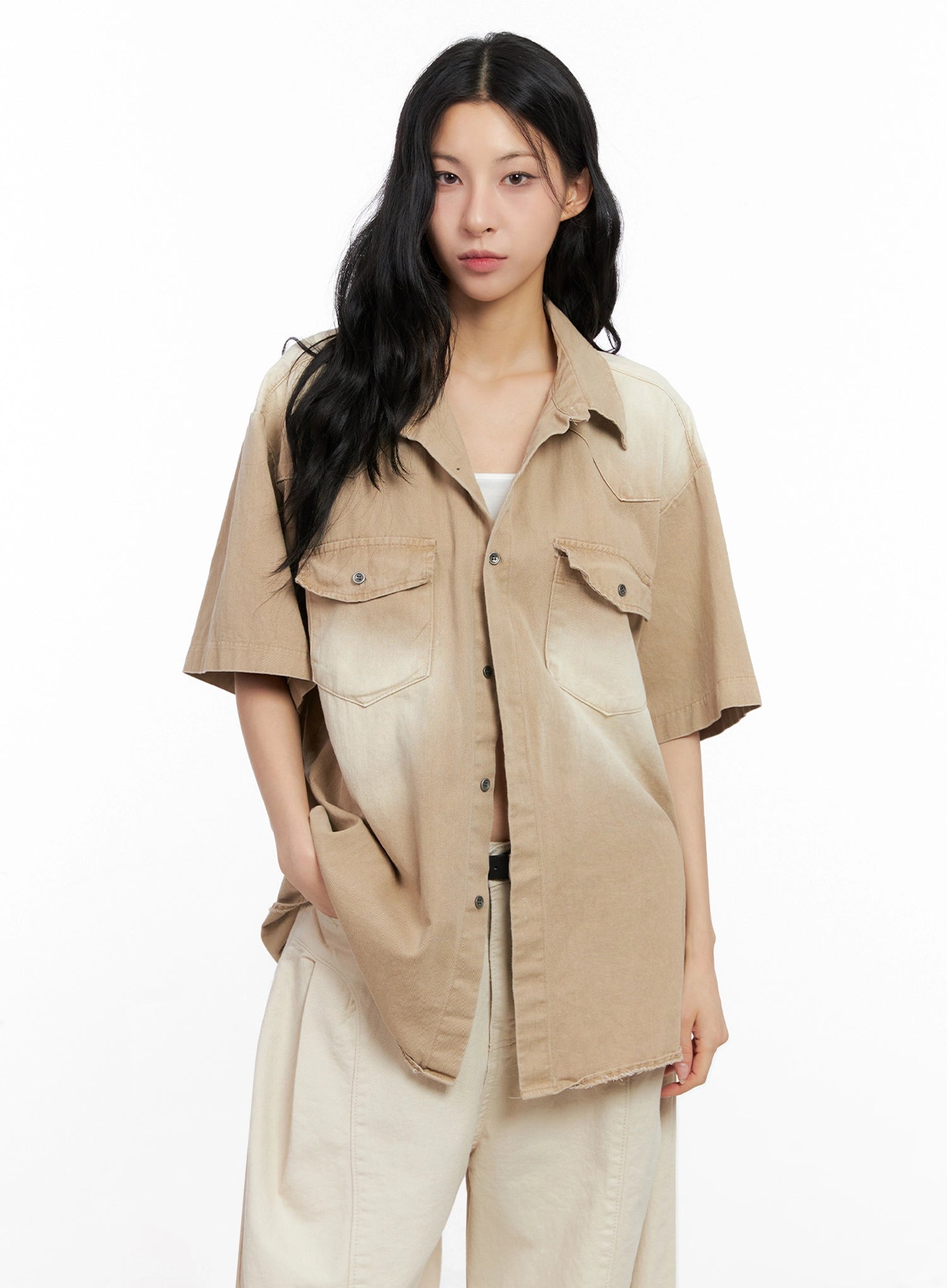 washed-short-sleeve-button-up-shirt-ig508