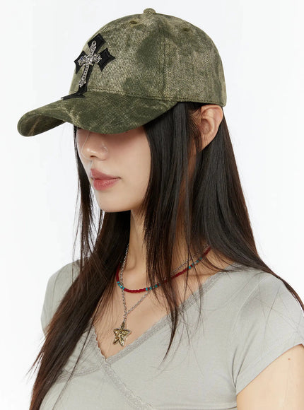 pearl-cross-grunge-style-cap-iu518
