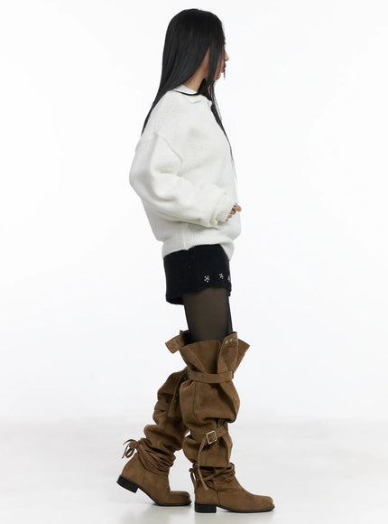 studded-textured-shorts-cj514