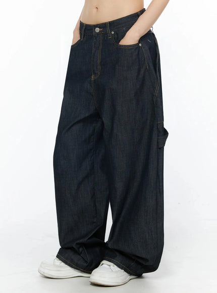 ami-wide-leg-cargo-jeans-iy526