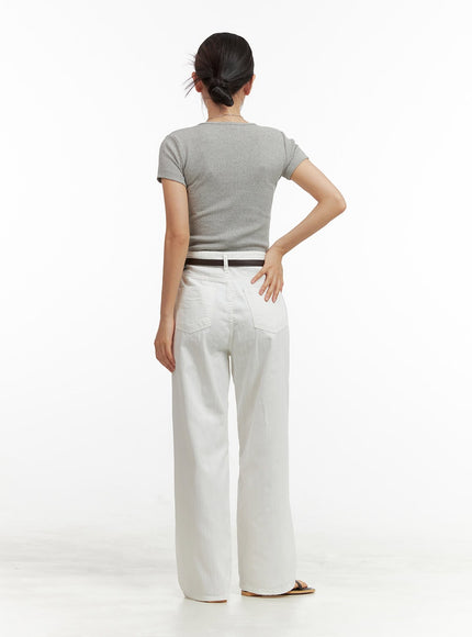 solid-summer-straight-fit-pants-ou411