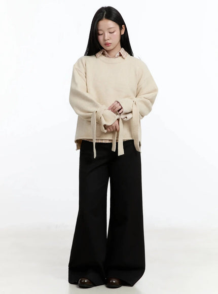 ribbon-sleeve-knit-sweater-im513