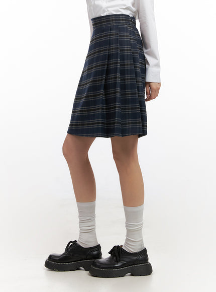 checkered-bliss-midi-skirt-cn428