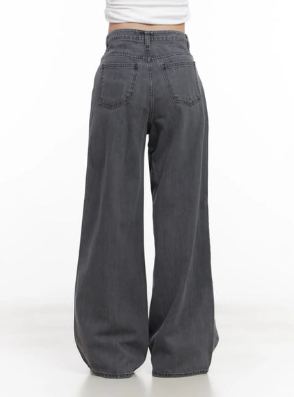 jiyeon-dark-gray-denim-jeans-cl516