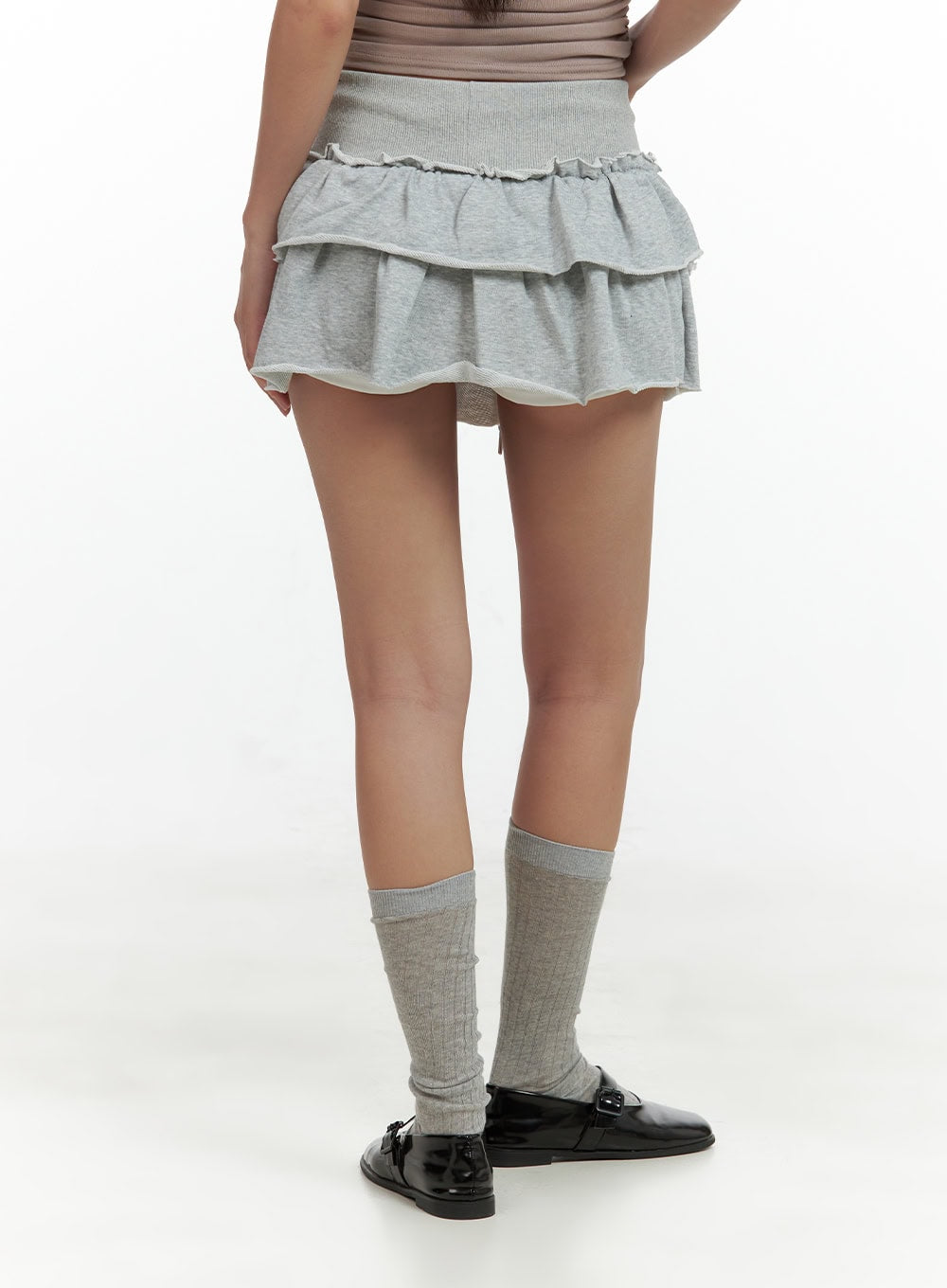 frill-string-mini-skirt-cu420