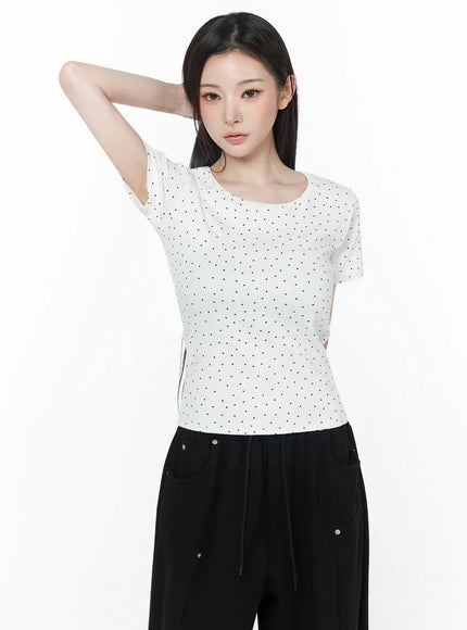 polka-dot-round-neck-tee-iu512
