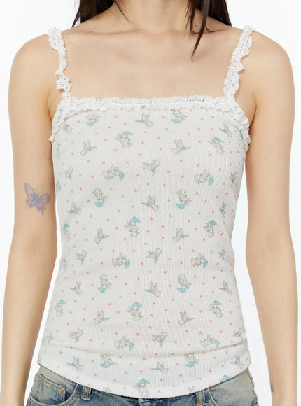 floral-lace-trim-cami-iu518