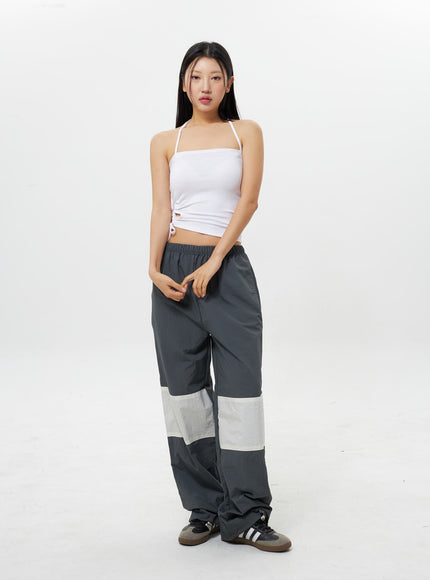 Nylon Track Pants IY311