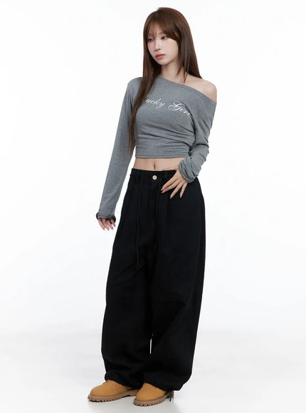 lucky-girl-one-shoulder-long-sleeve-top-cg529