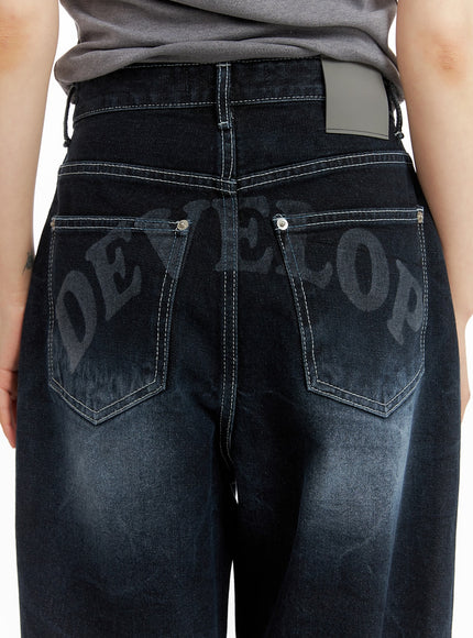 graphic-lettering-dark-washed-baggy-jeans-cm412