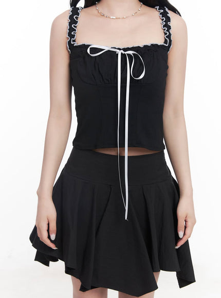 shirred-ribbon-crop-tank-top-cy527