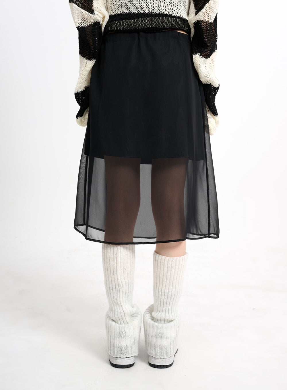 mesh-drawstring-midi-skirt-cm415
