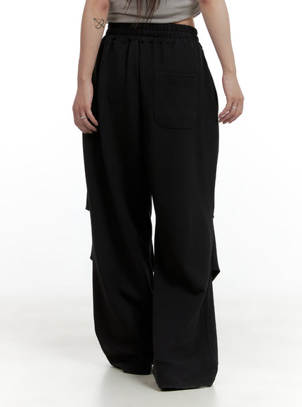 pintuck-banded-wide-fit-pants-cl424