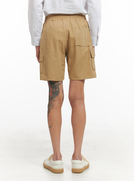 mens-cargo-pocket-shorts-beige-iy424