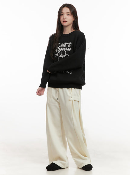 cozy-pintuck-buttoned-wide-leg-sweatpants-ij510