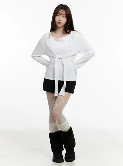 fleece-low-rise-mini-skirt-ij516