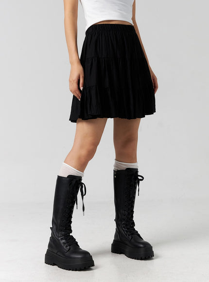 tiered-mini-skirt-cg303