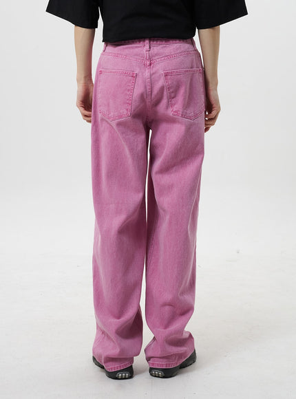 Wide Pink Pants Unisex CY319