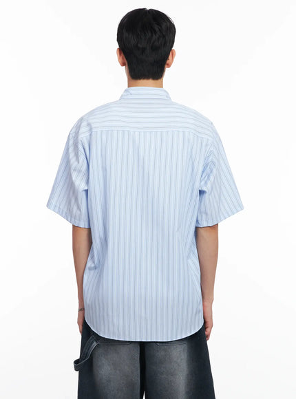 mens-striped-button-up-shirt-il504