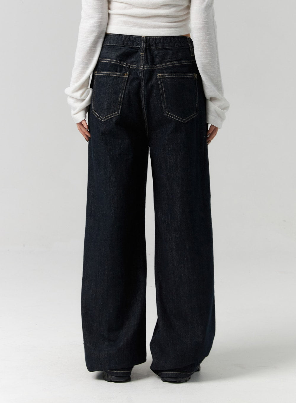 高価値セリー na.e ナエ Wide Loose Jeans L パンツ - powertee.com