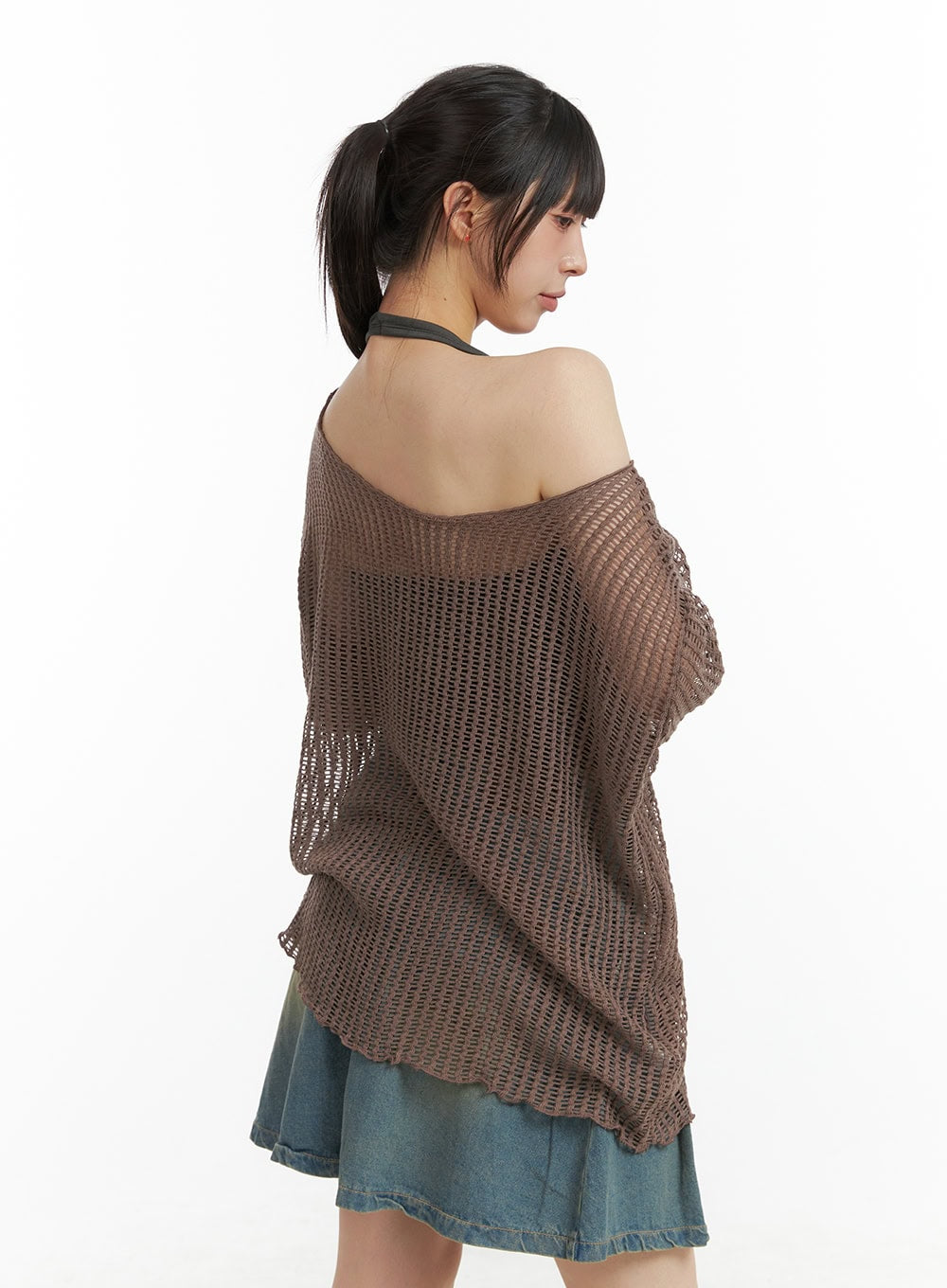 oversize-hollow-out-one-shoulder-knit-sweater-cl422