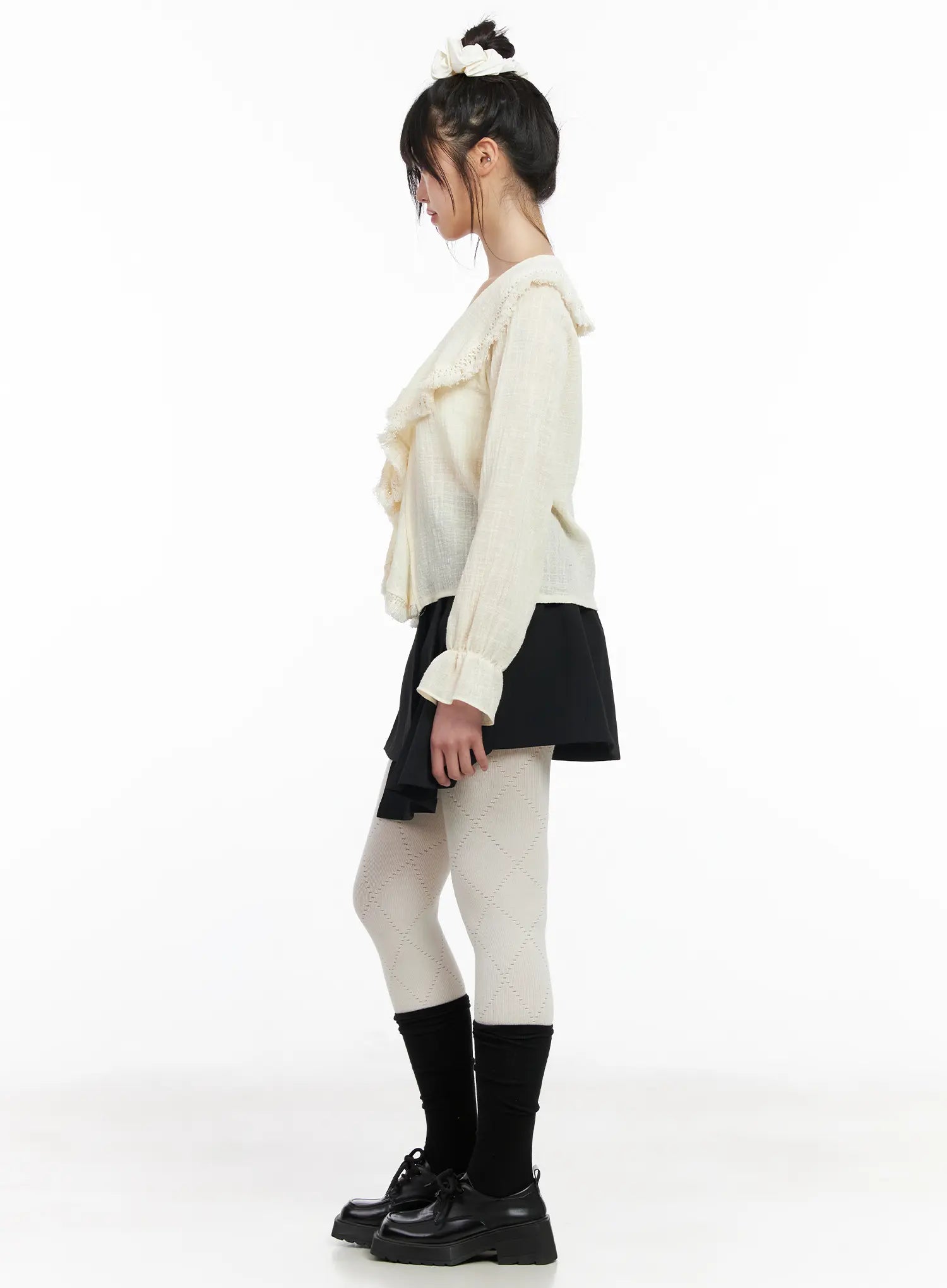 asymmetric-pleated-mini-skirt-cm513