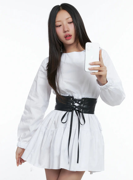 vegan-leather-lace-up-corset-belt-top-cs503