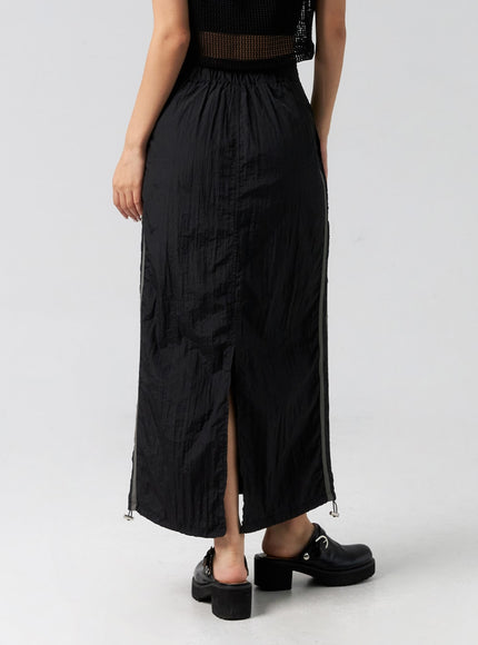 nylon-banded-maxi-skirt-cg310