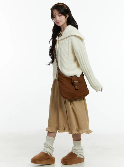 sailor-collar-cable-knit-cardigan-cd523