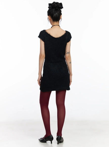 black dress maroon tights What Hose to Wear with a Black Cocktail Dress