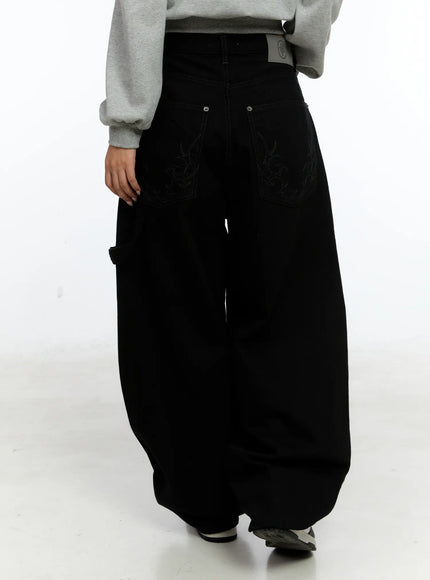 point-detail-wide-cotton-pants-cs524