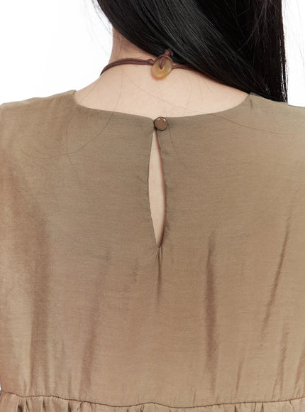 tiered-puff-sleeve-blouse-cl501