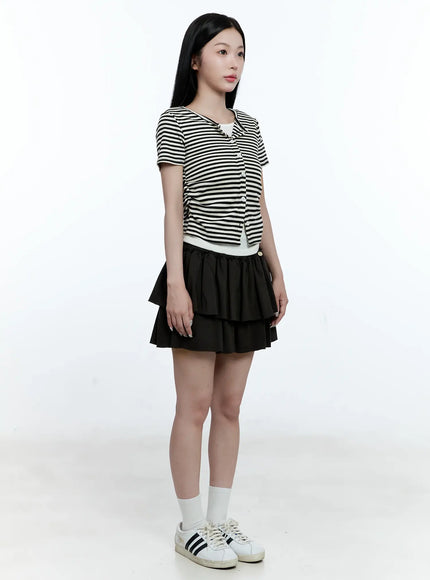 striped-layered-cardigan-cg513