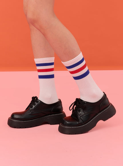 sporty-striped-cotton-midi-socks-in302