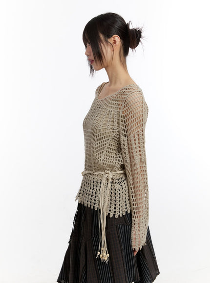 mesh-knit-sweater-with-belt-and-tank-top-ca508
